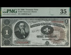 Fr. 347 1890 $1Treasury Note PMG 35